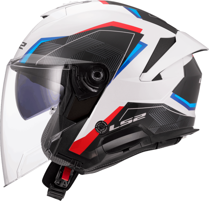 קסדת LS2 OF618 VERSO 2 - Air White Blue Red